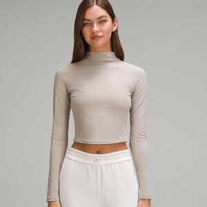 Lululemon, All Aligned Mock Neck Size 6